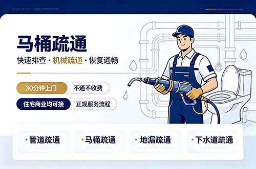 藁城马桶疏通