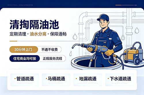 藁城清掏隔油池